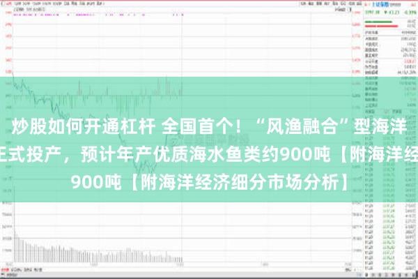 炒股如何开通杠杆 全国首个！“风渔融合”型海洋牧场项目在汕尾正式投产，预计年产优质海水鱼类约900吨【附海洋经济细分市场分析】